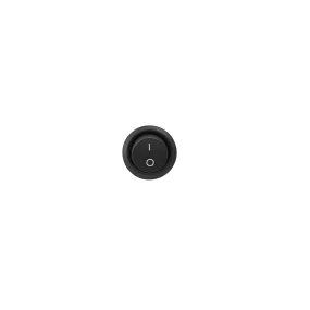 Tresco ROUND SWITCH 1 METER BLACK L-RDSW-1M-BL-1