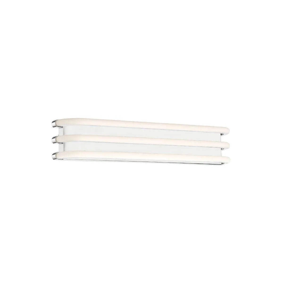 Trio 28 in. LED Bath Bar 1821 Lumens 3000K Chrome Finish