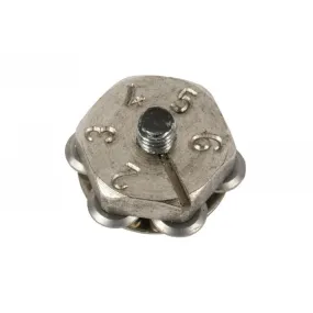 Turret with 6 Steel Wheels
