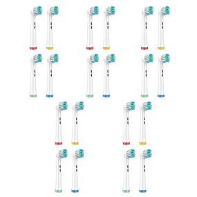 US 20Pcs Precision Electric Toothbrushes Replacement For Oral B Braun Brush Head