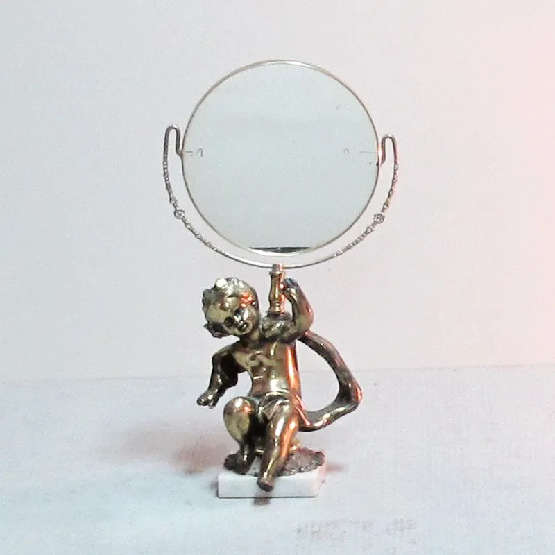 Vanity Mirror Cherub