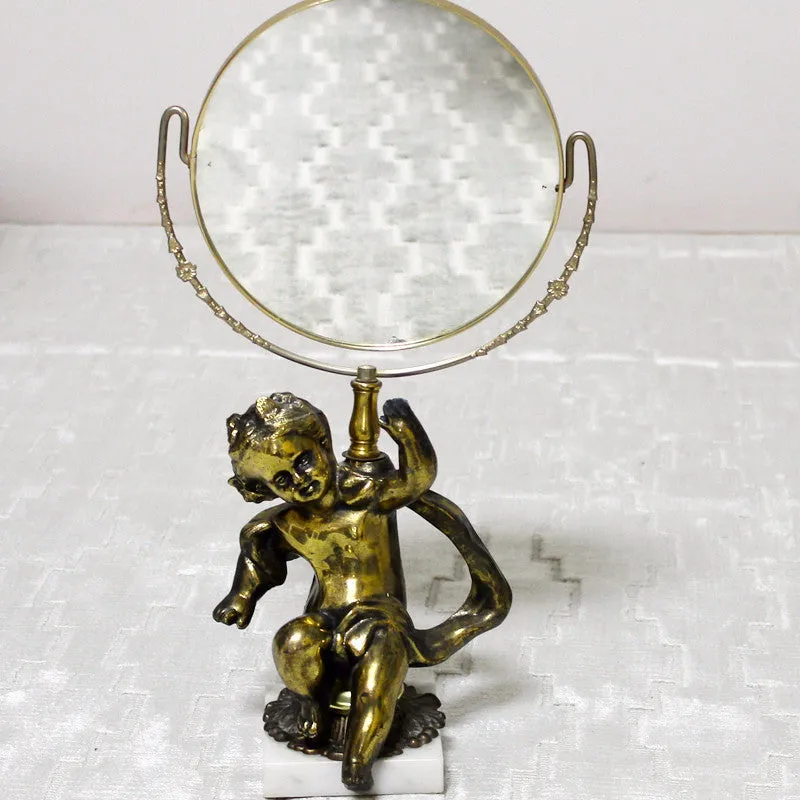Vanity Mirror Cherub