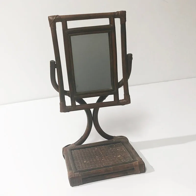 Vanity Mirror Rattan