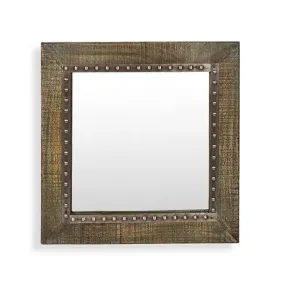Vintage HandCrafted Bathroom Mirror 32" W X 32" H