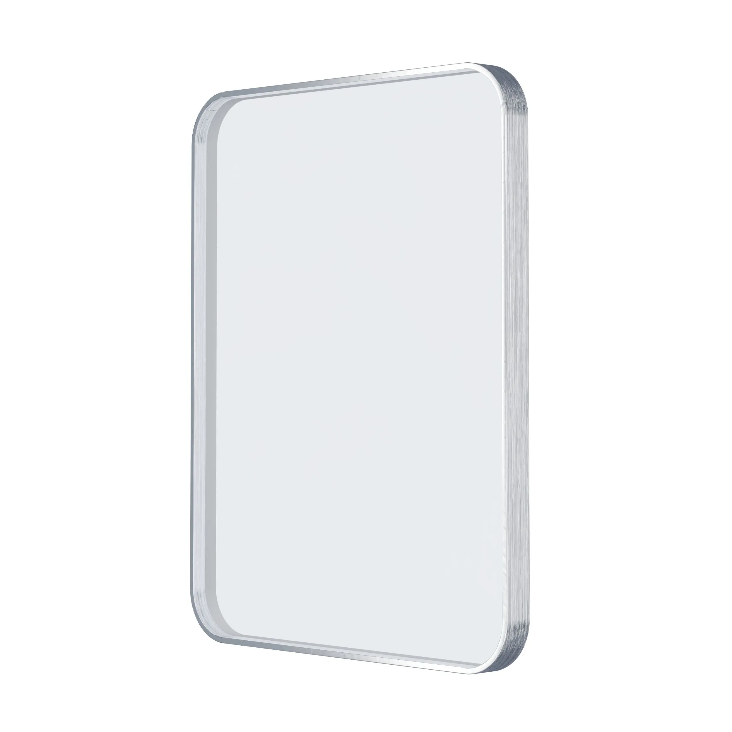 Waterpar® 28 in. W x 36 in. H Rectangular Aluminum Framed Wall Bathroom Vanity Mirror