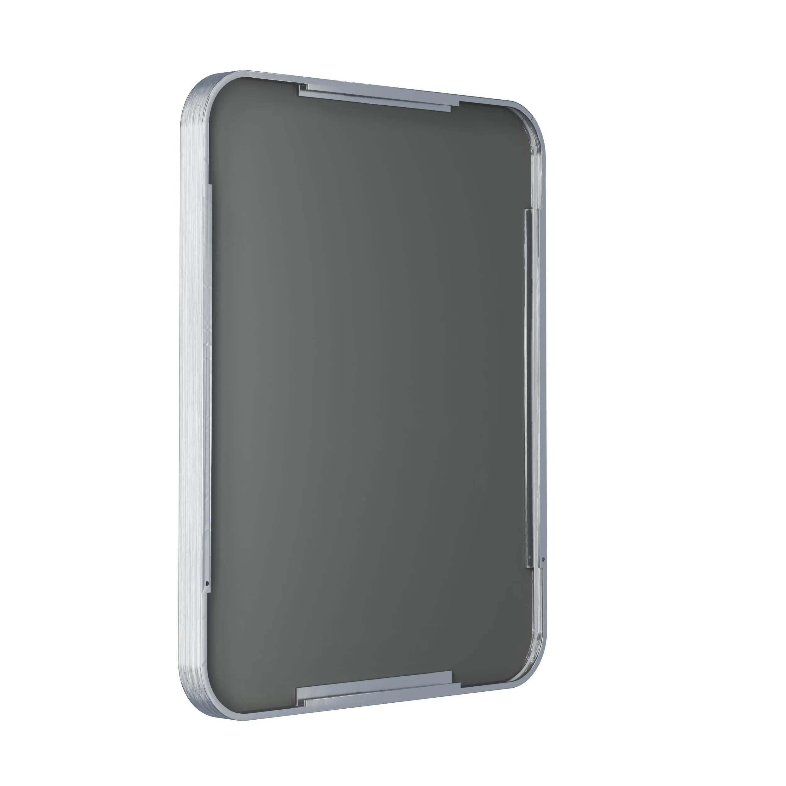 Waterpar® 28 in. W x 36 in. H Rectangular Aluminum Framed Wall Bathroom Vanity Mirror