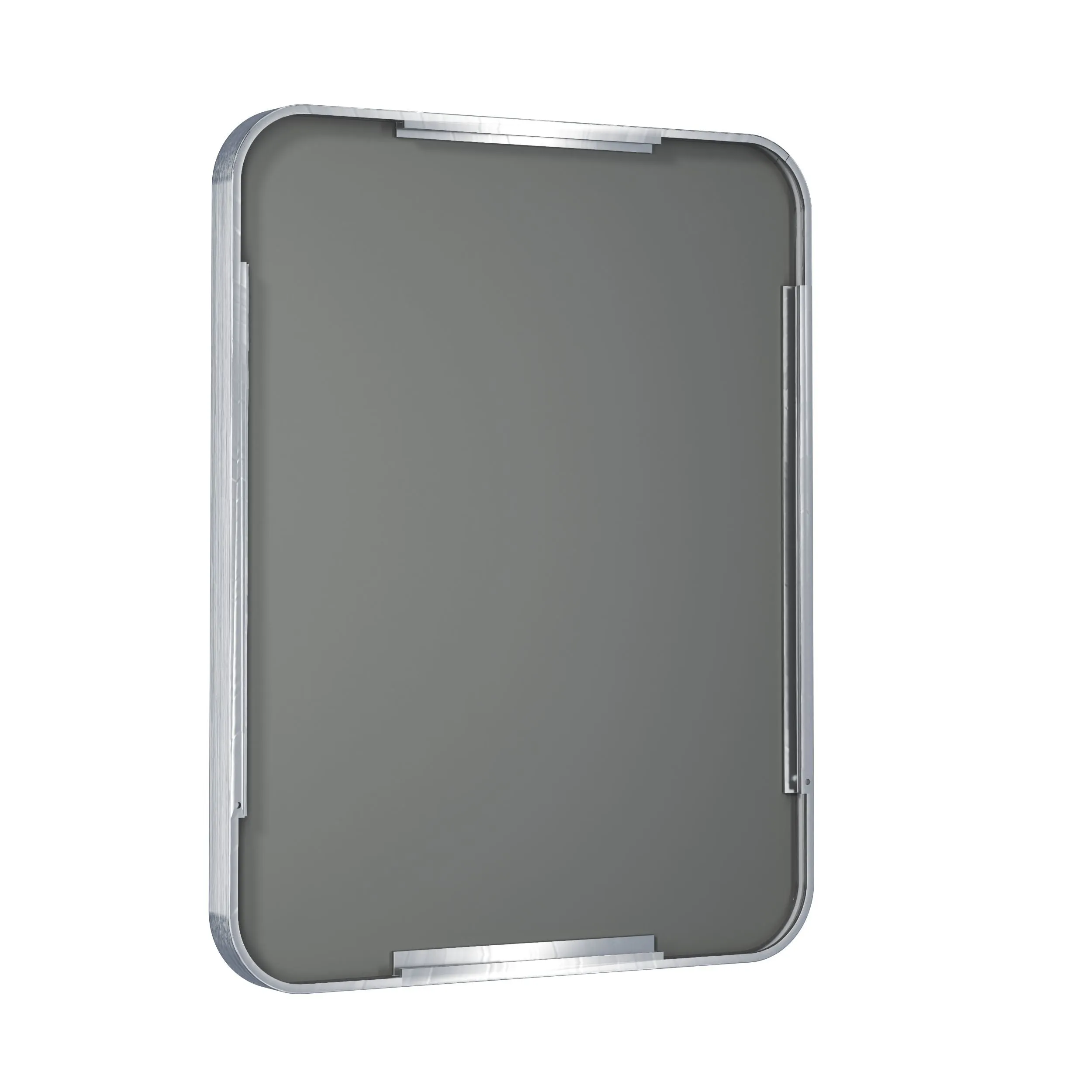 Waterpar® 28 in. W x 36 in. H Rectangular Aluminum Framed Wall Bathroom Vanity Mirror