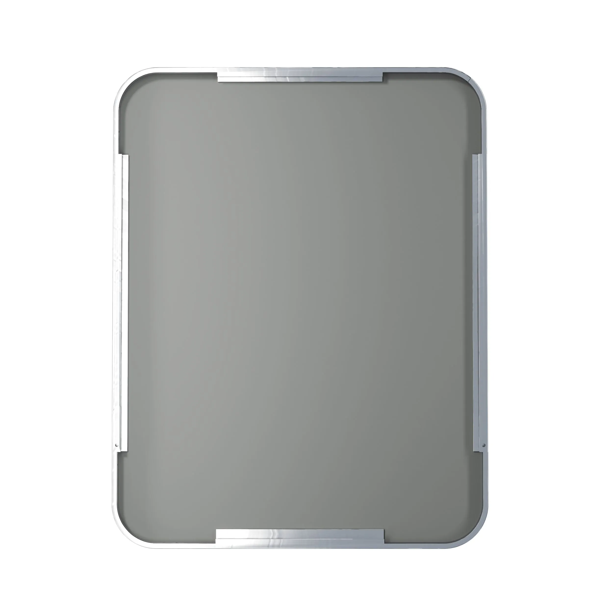 Waterpar® 28 in. W x 36 in. H Rectangular Aluminum Framed Wall Bathroom Vanity Mirror
