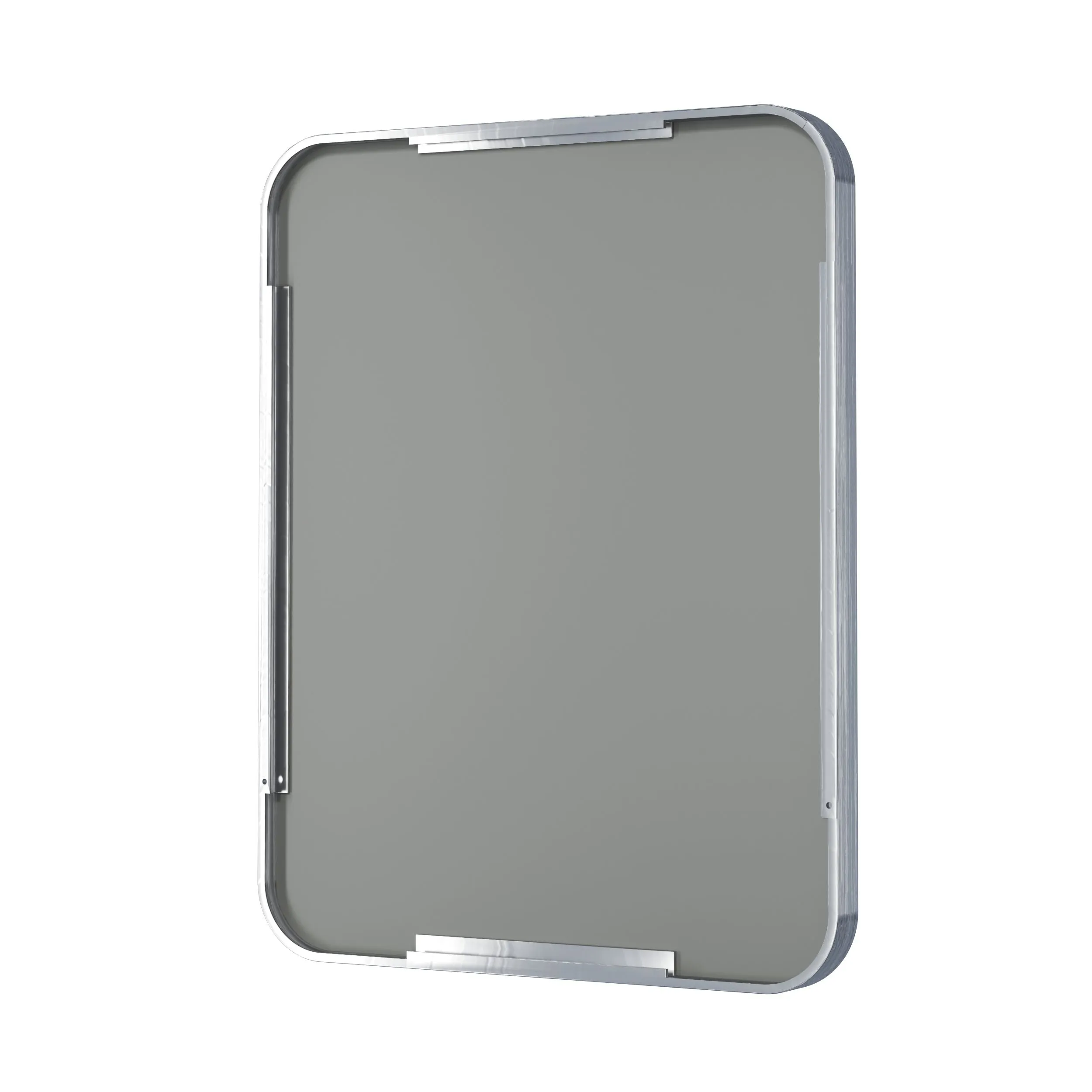 Waterpar® 28 in. W x 36 in. H Rectangular Aluminum Framed Wall Bathroom Vanity Mirror