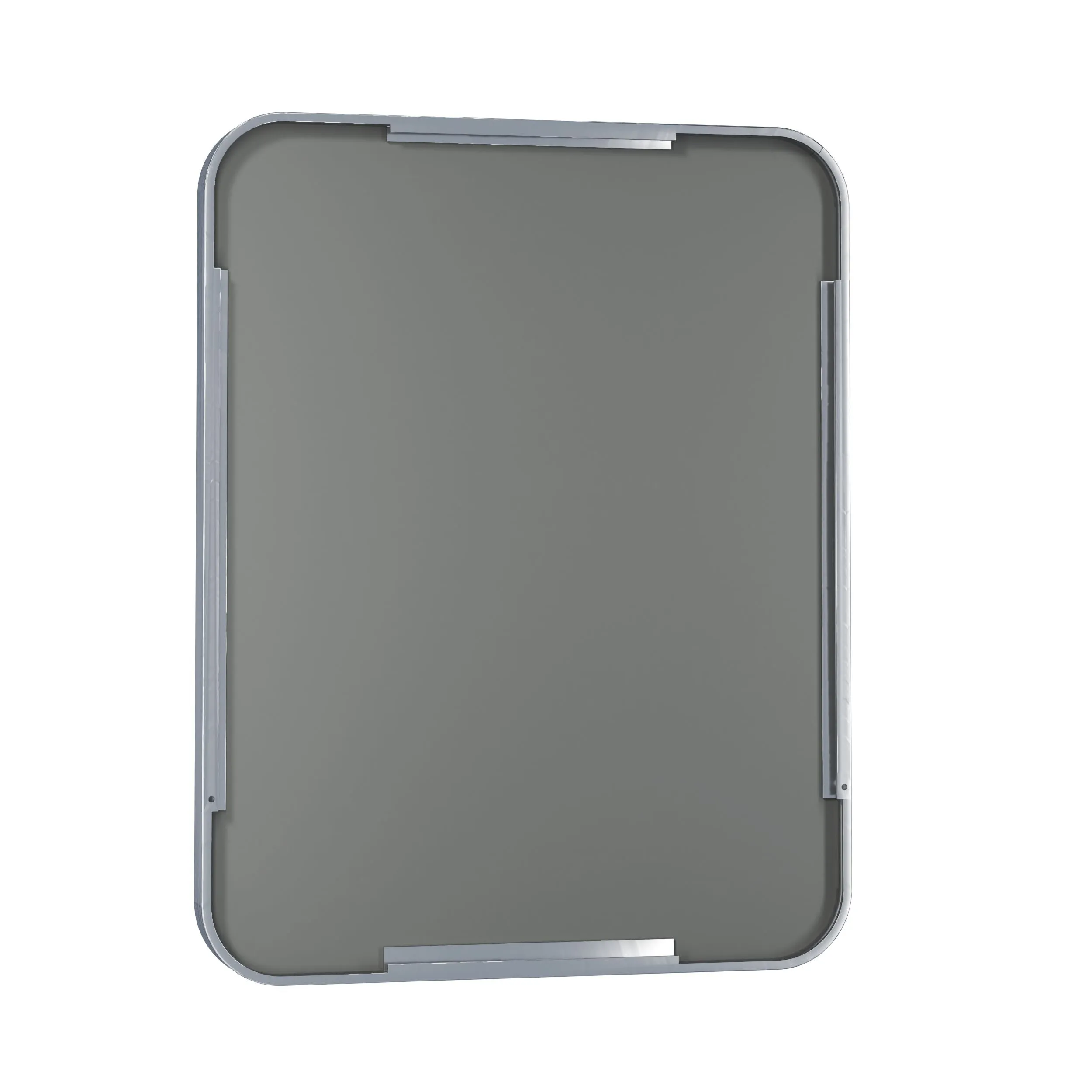 Waterpar® 28 in. W x 36 in. H Rectangular Aluminum Framed Wall Bathroom Vanity Mirror