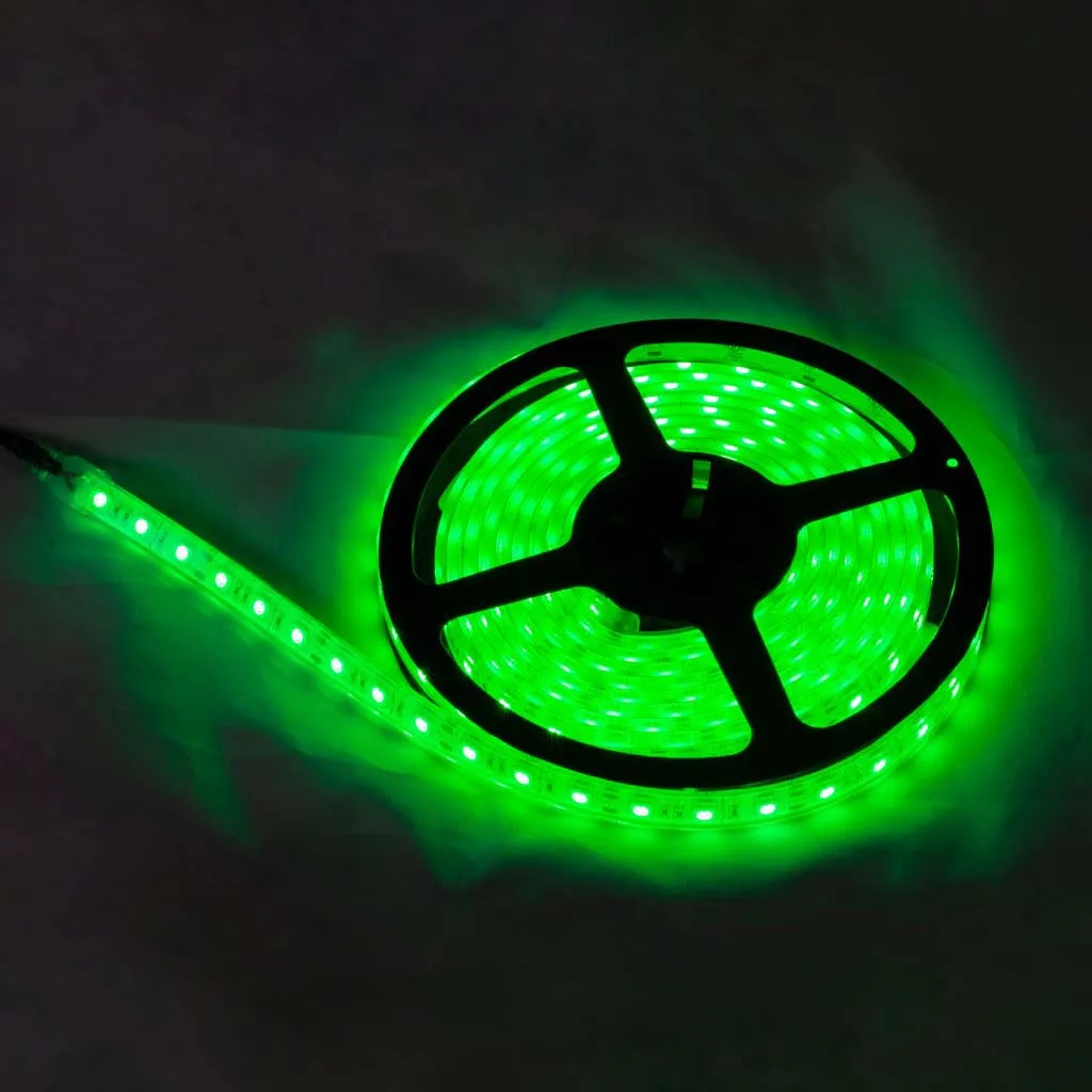 Waterproof Flexible Light Strip - IP68 - 12V Green