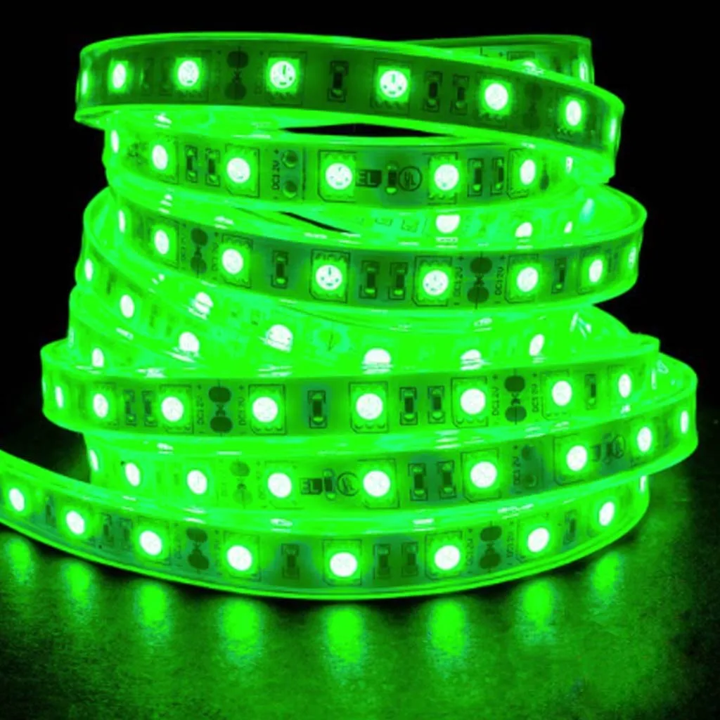 Waterproof Flexible Light Strip - IP68 - 12V Green