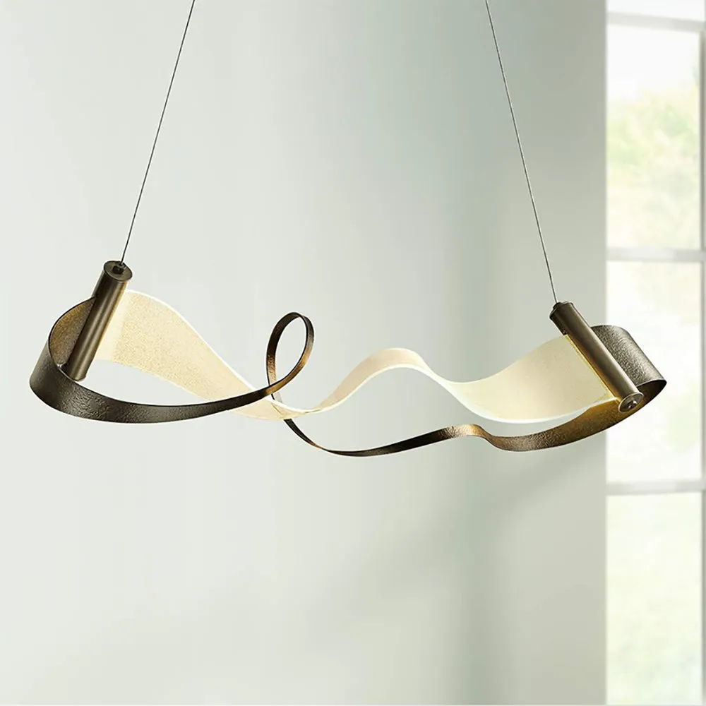 Wave Chandelier: Stylish Lighting for Any Space