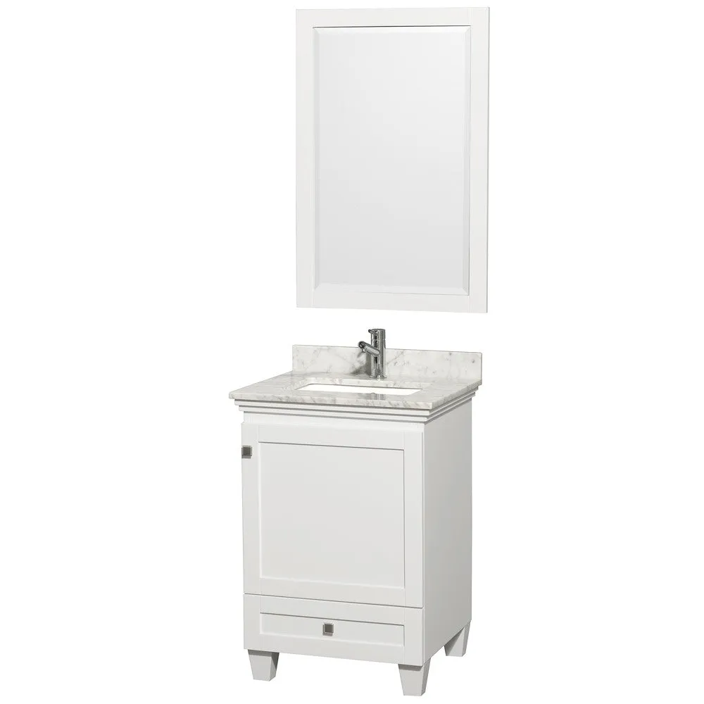 WC Acclaim 24" Bathroom Vanity - White