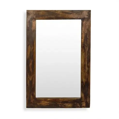 Weathered Grey Bath Mirror
