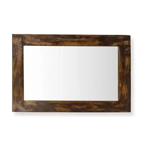 Weathered Grey Bath Mirror