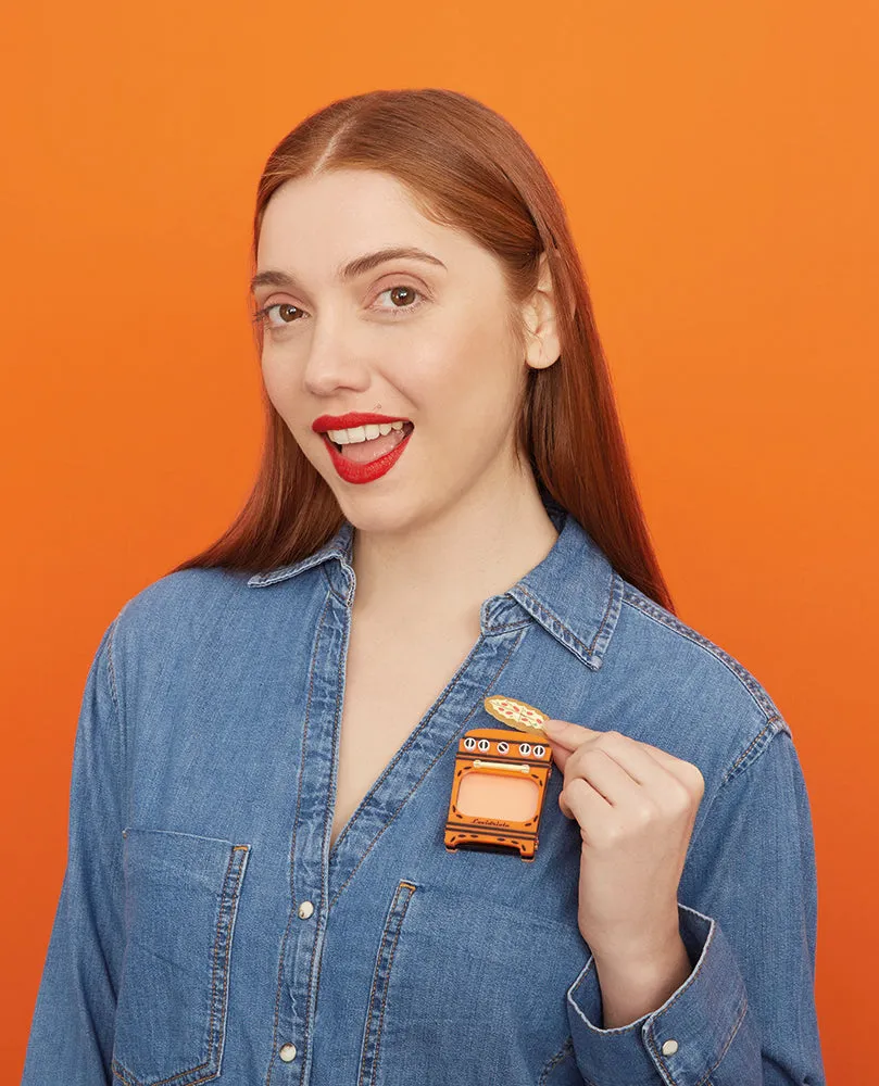 What’s Cookin in the Garfield Oven Brooch -Interactive-