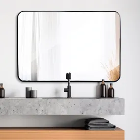 ZENY™ 24" x 36" Rectangular Wall Mirror with Metal Frame for Entryways, Bathrooms, Living Rooms